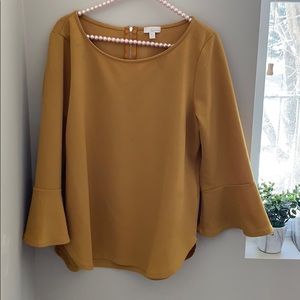 MUSTARD BLOUSE